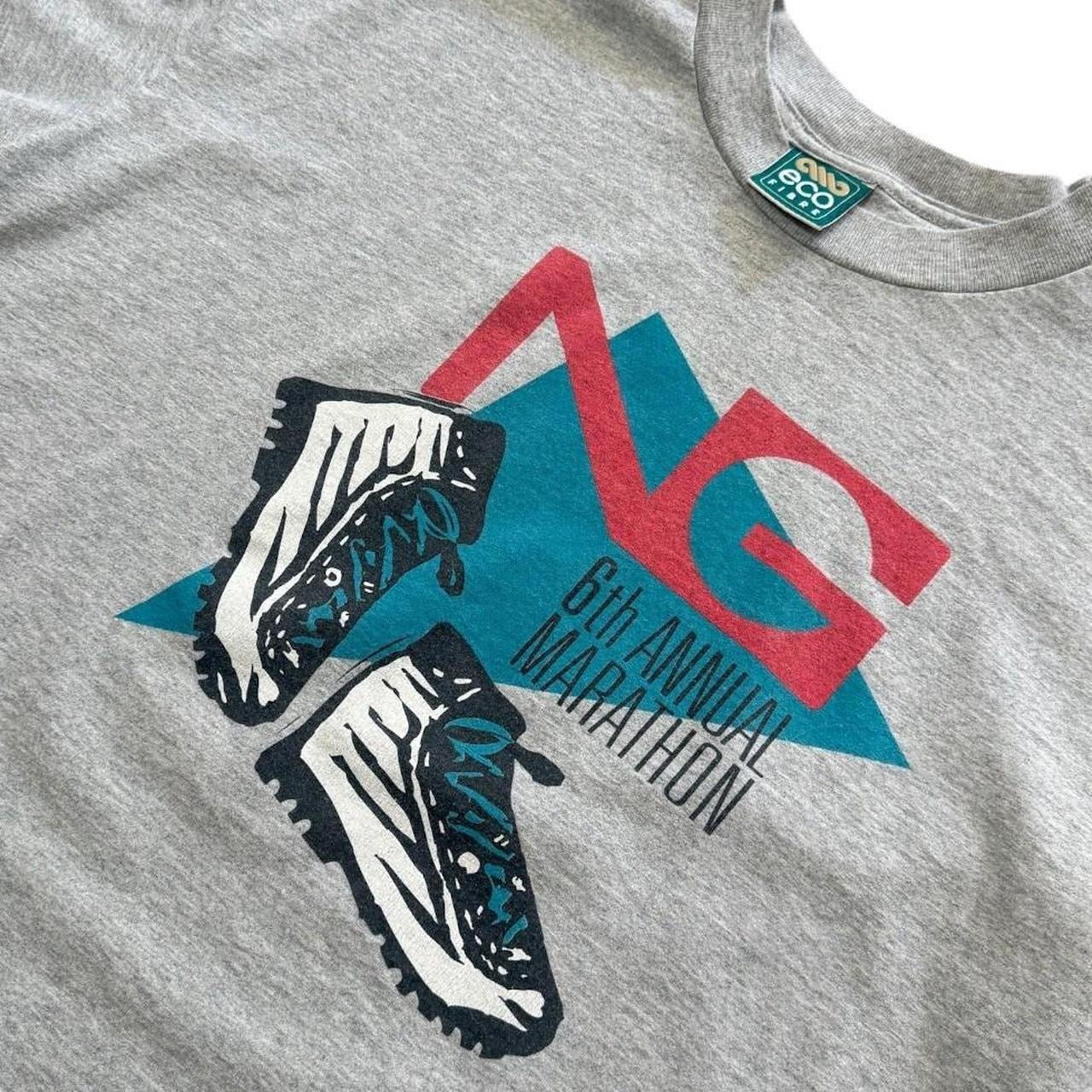 90s Annual Marathon Running Sports Race Fitness Health Graphic T-Shirt