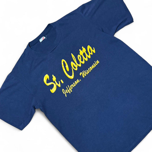 Vintage 80s St. Coletta Jefferson Wisconsin Souvenir Travel Location Tee