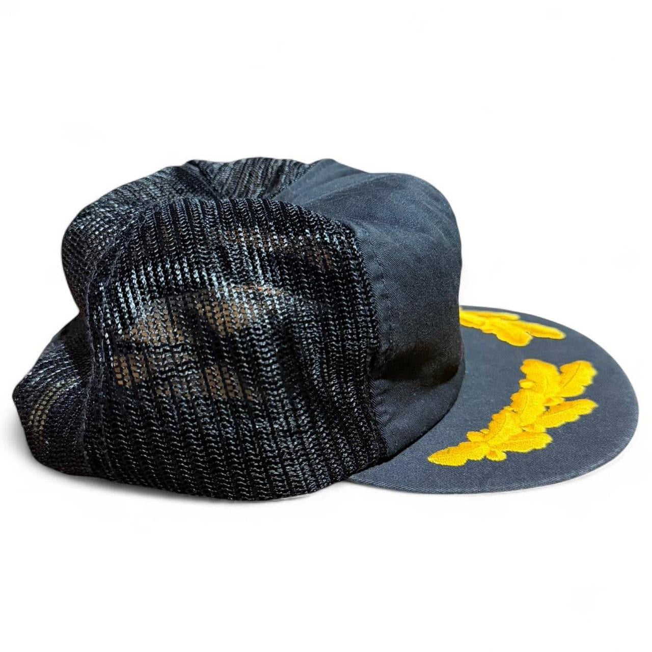 Vintage Expo 86 Vancouver Gold Leaf Embroidery Souvenir Snapback Hat