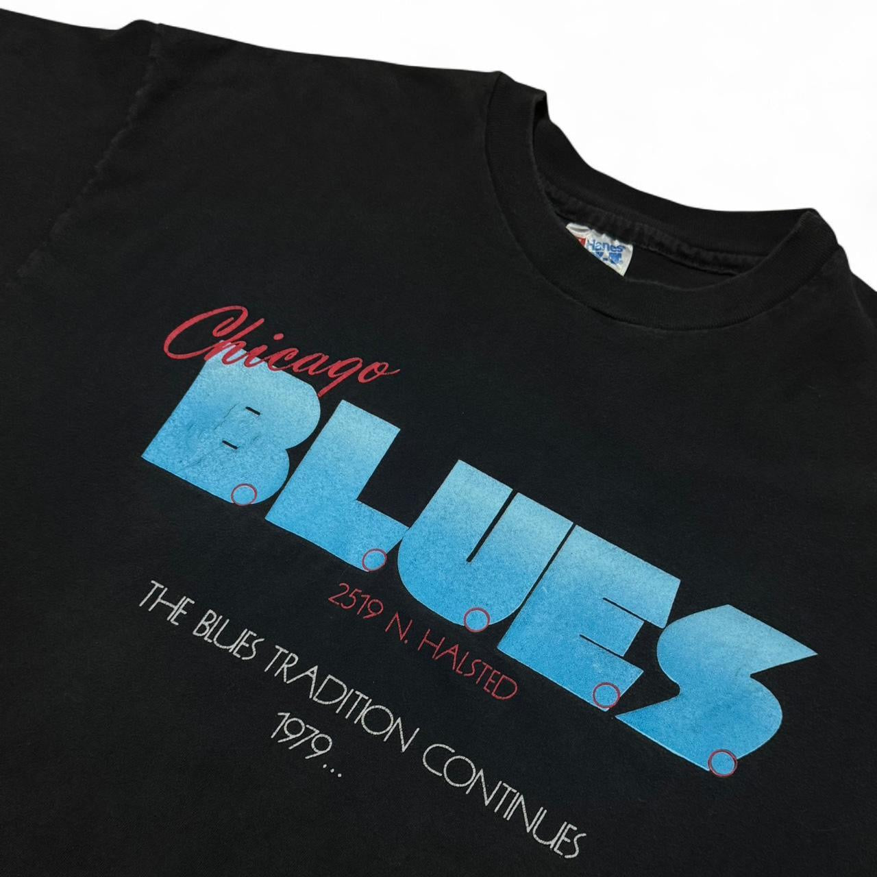 90s Chicago Blues Festival Graphic Music Tee