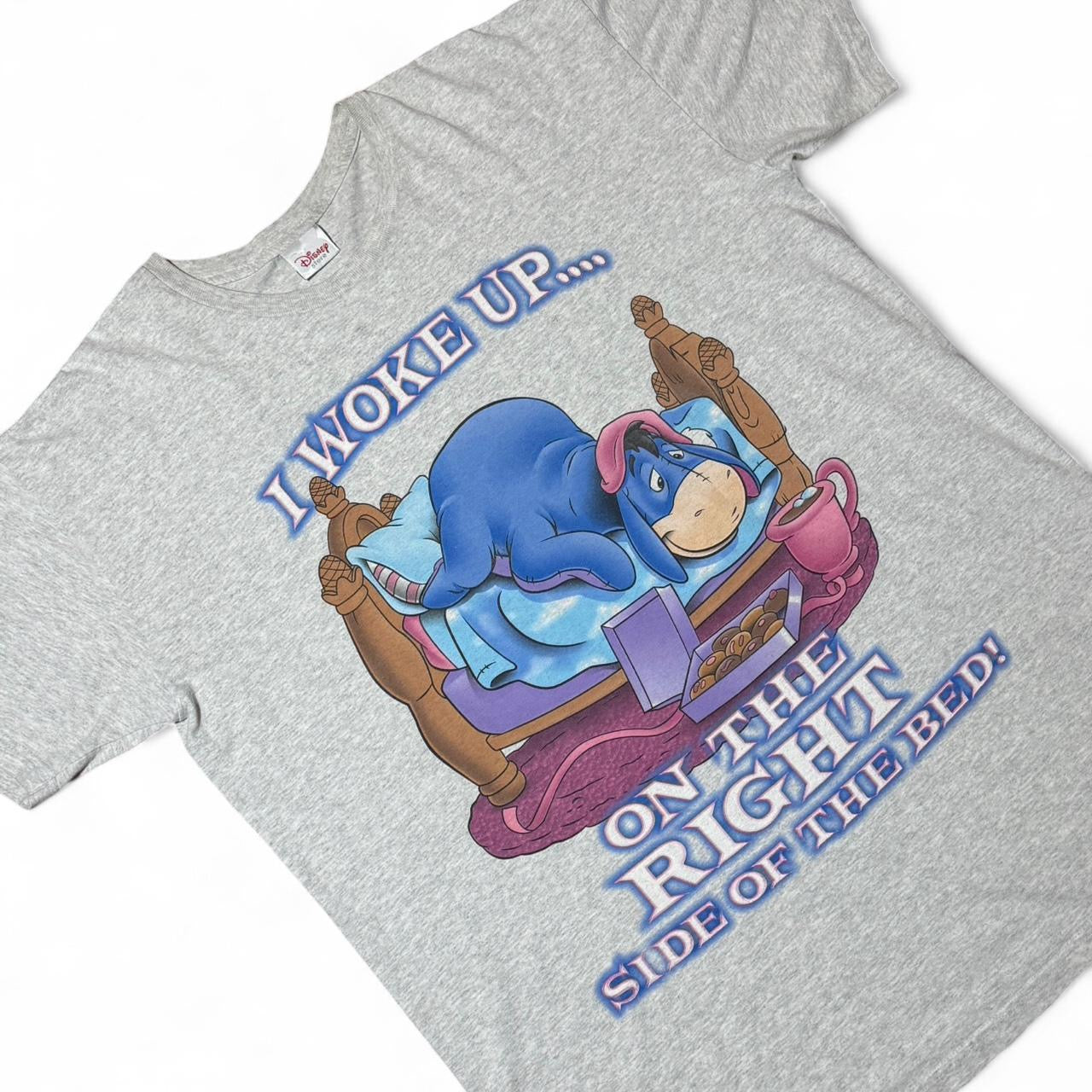 Disney Eeyore I Woke Up On The Right Side Of The Bed Winnie The Pooh Tee
