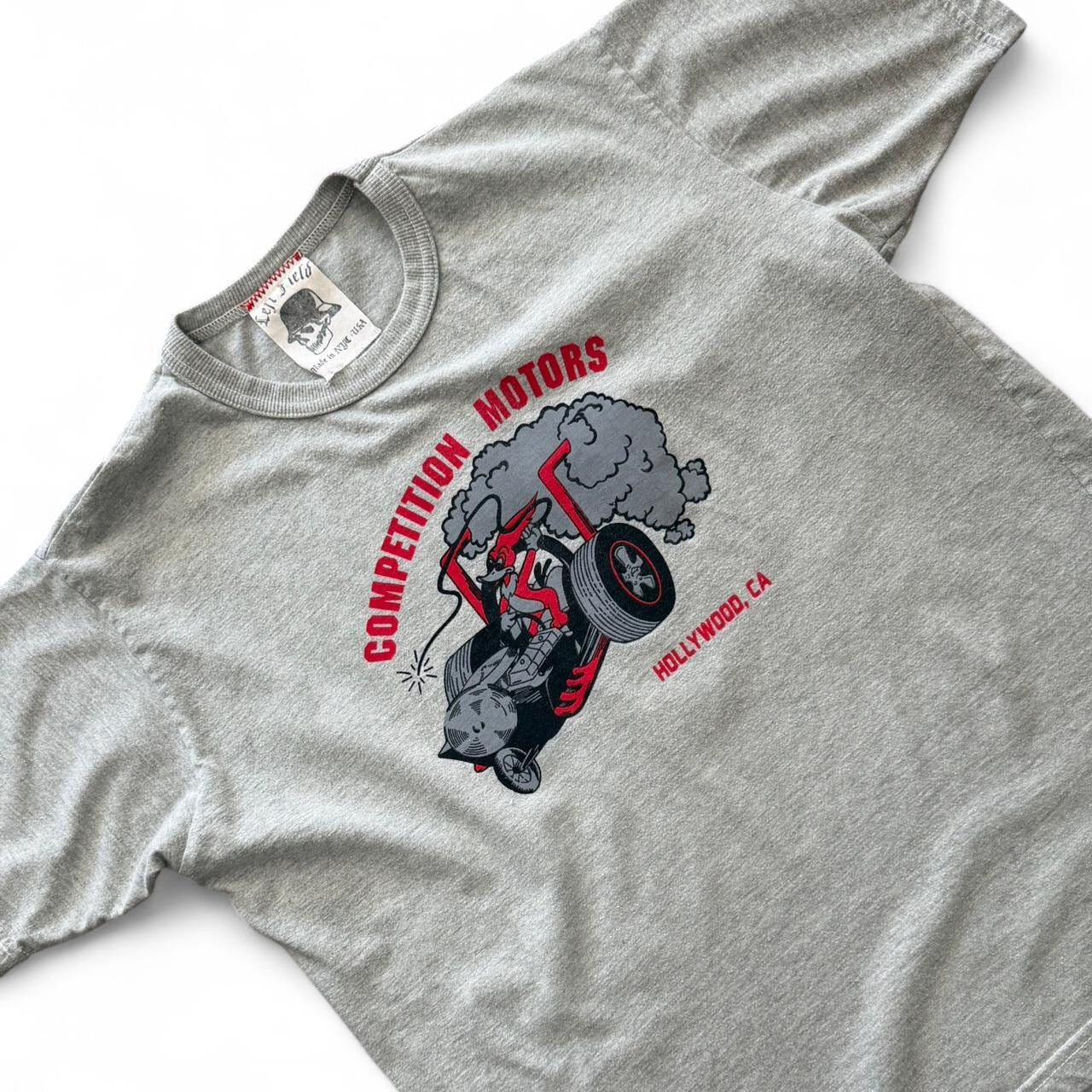 Vintage Left Field NYC Hollywood Road Runner Racing Graphic Tee