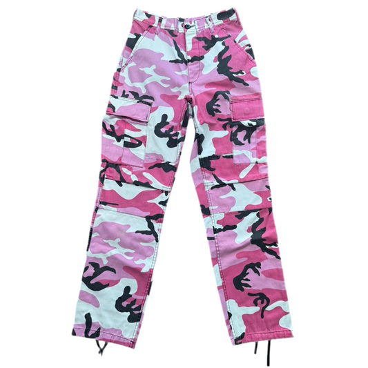 Pink Camo Miltary Pants