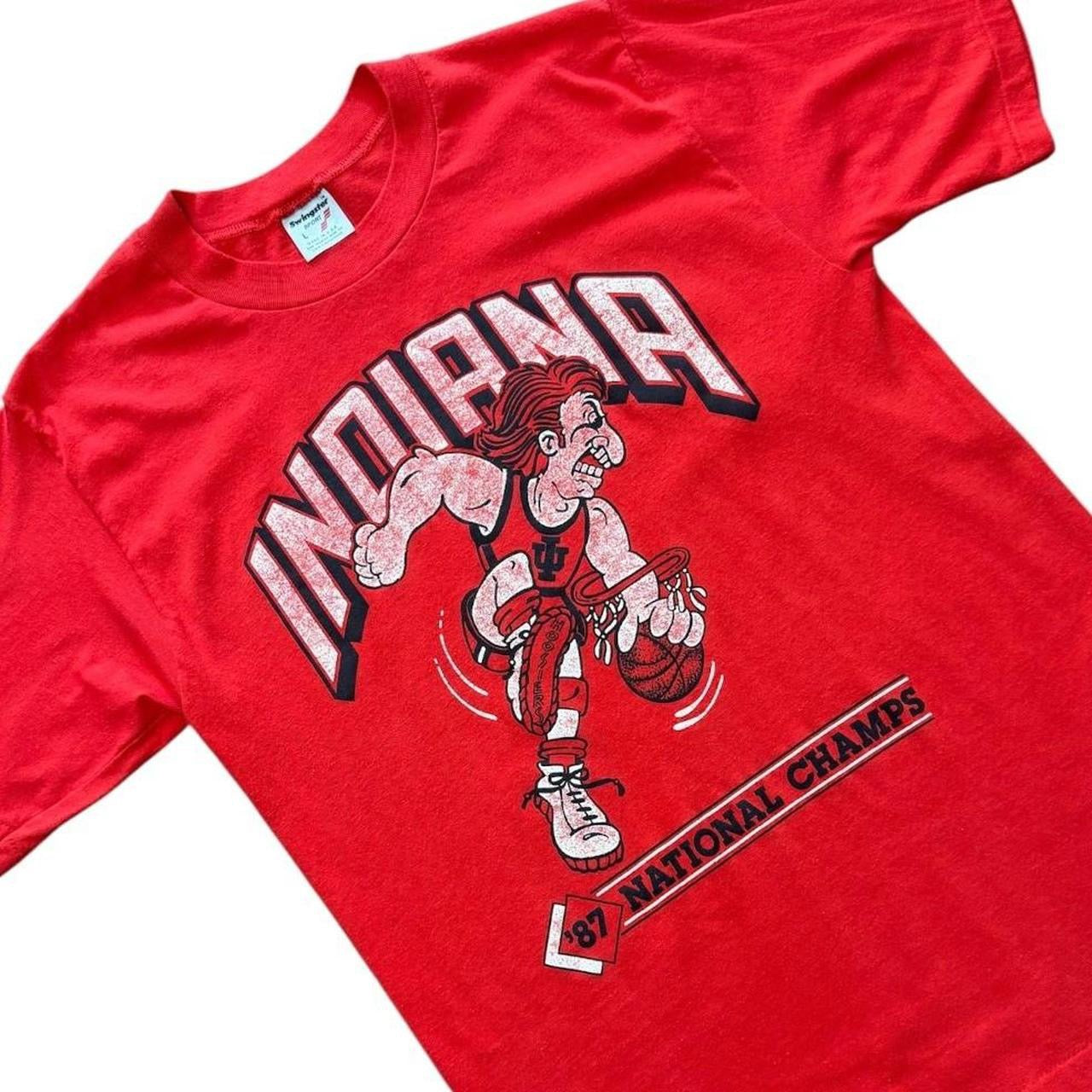 80s Indiana Hoosiers National Champions 87 NCAA Football Sports T-shirt