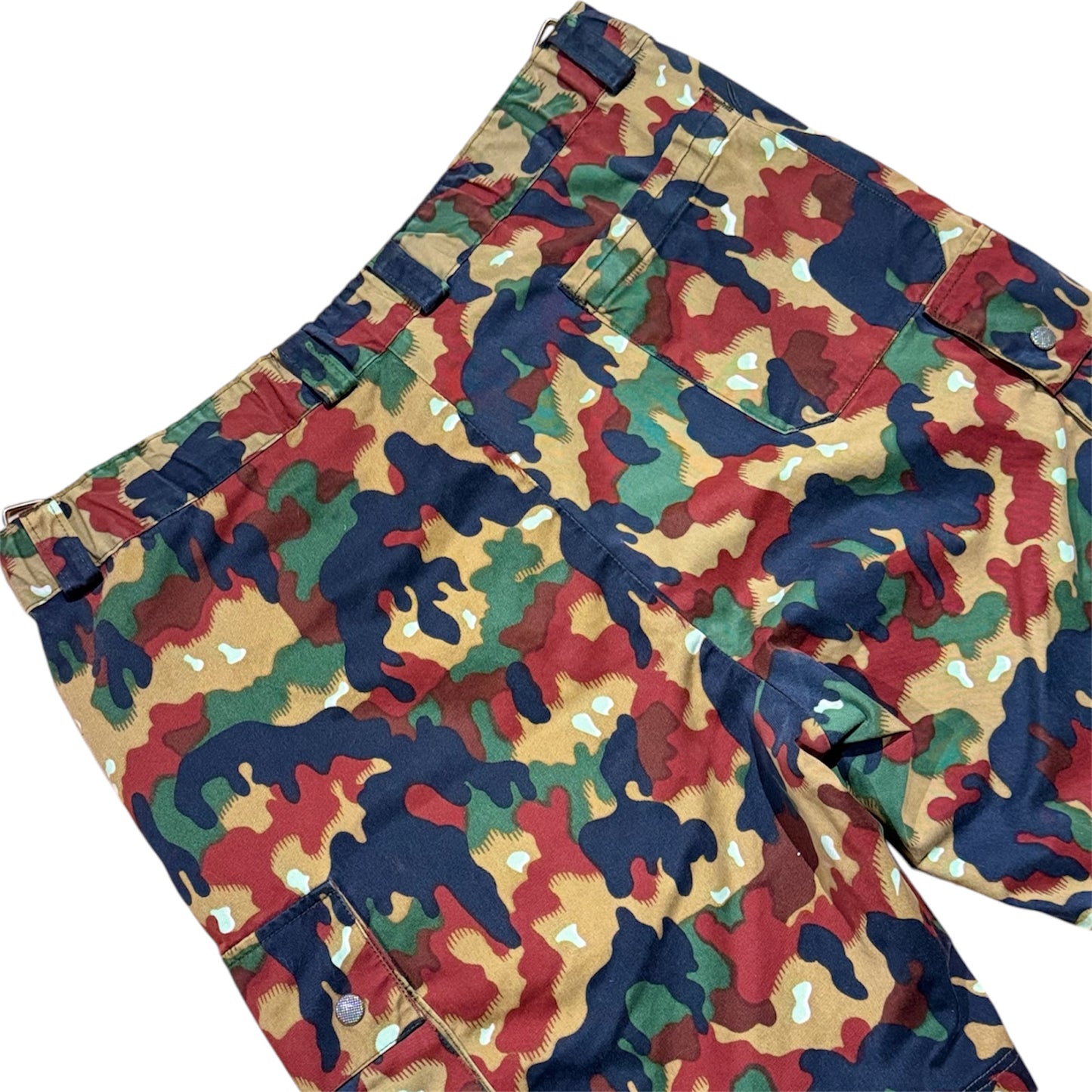 90s Military Issue Camo Shorts