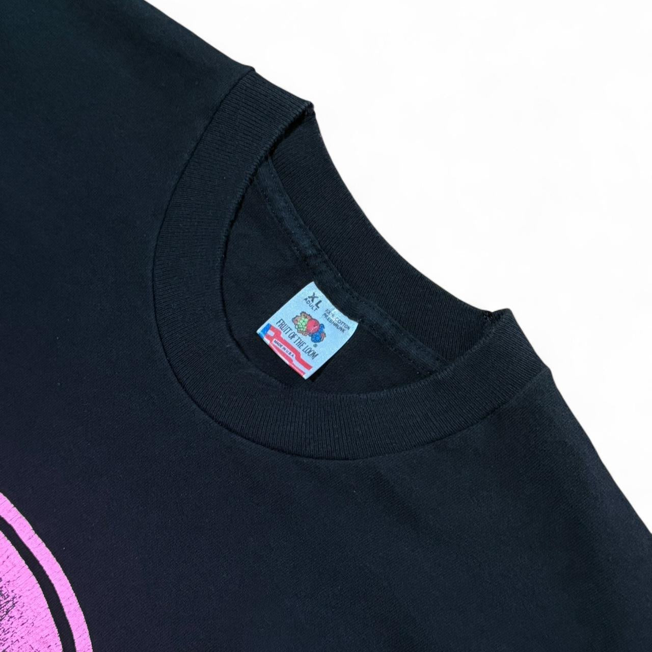 90s Rum Boogie Cafe Beale Street Memphis Pink Graphic T-shirt