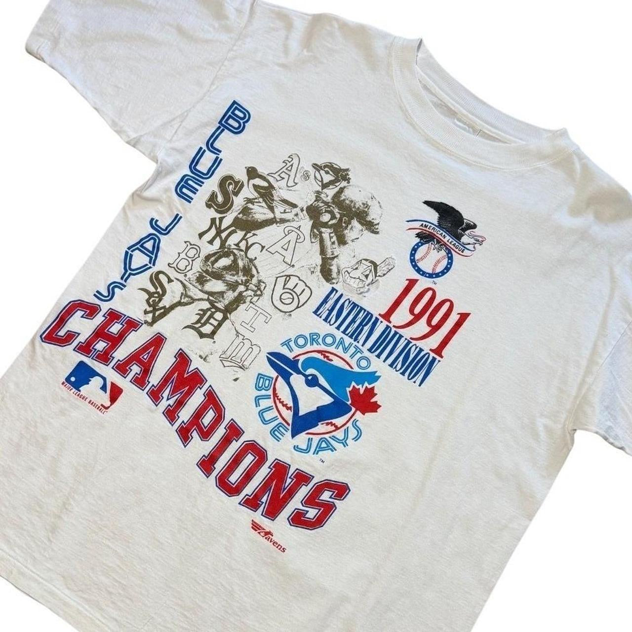 '91 Toronto Blue Jays Champion Raven Sports Graphic MLB Baseball T-shirt