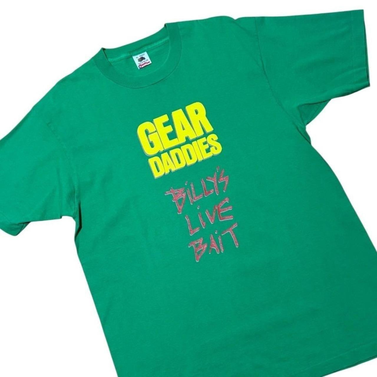 90s Gear Daddies Billys Live Bait Band Merch Polygram Records T-shirt