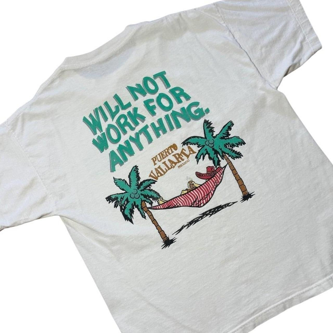 90s Will Not Work For Anything Funny Mexico Art Joke Graphic T-shirt