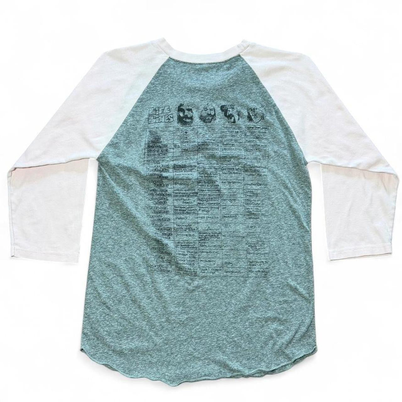 Y2K Pink Floyd Raglan Music Rock Concert Tour Merch T-shirt