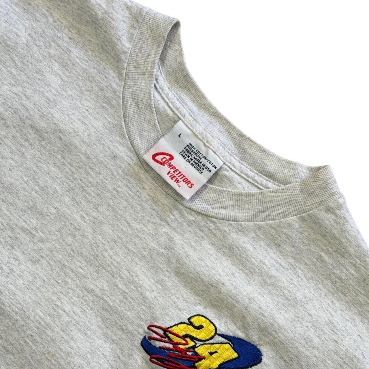 90s Jeff Gordon Nascar Racing Embroidery 24 Competitors View Car T-shirt