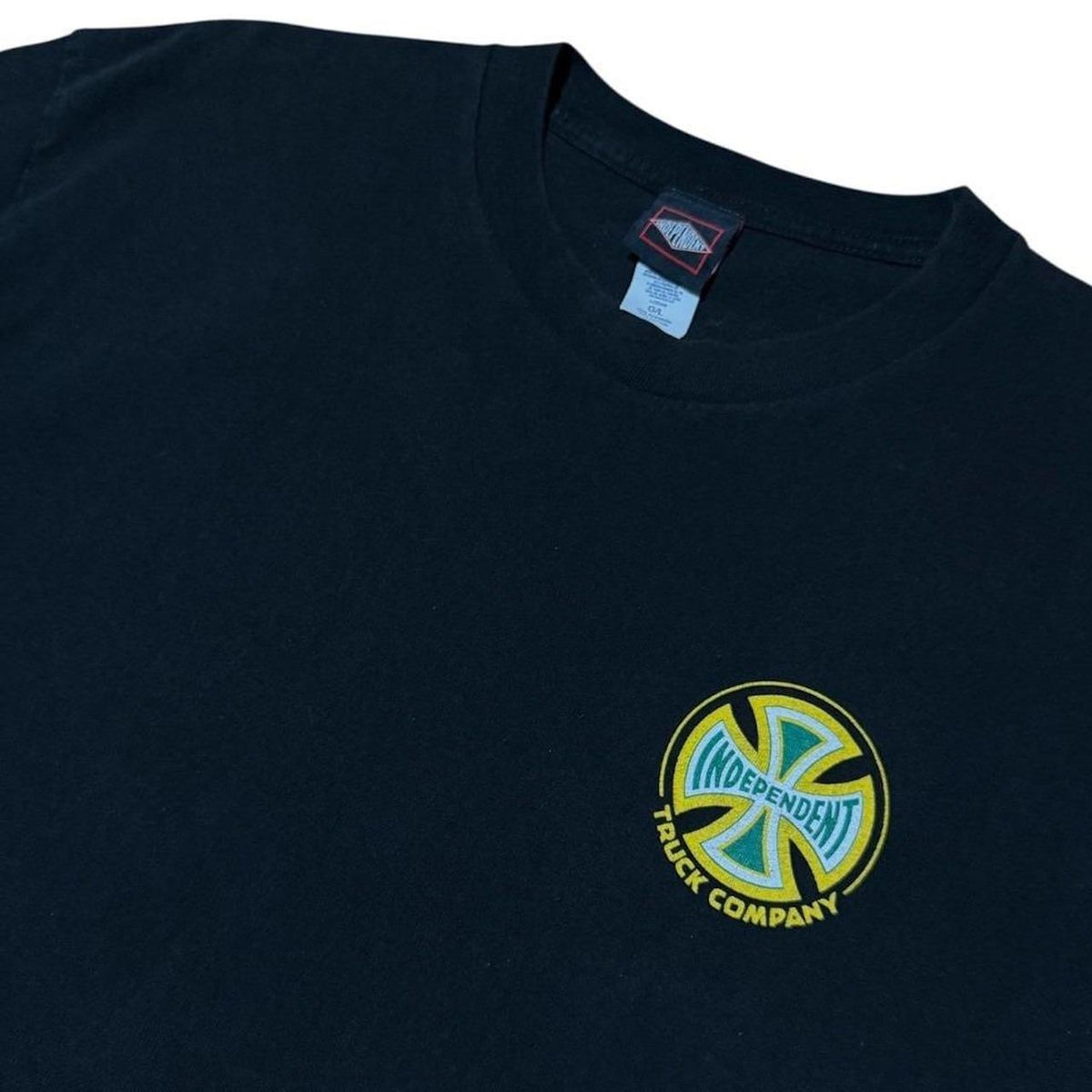Y2K Independent Skateboards Truck Company Cross Logo Streetwear T-shirt