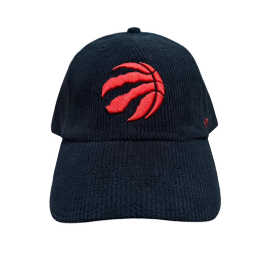 Toronto Raptors 47 Brand Corduroy NBA Snapback Hat Cap Black