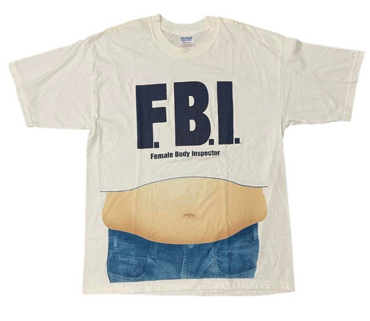 90s FBI Booty Inspector Novelty Tee