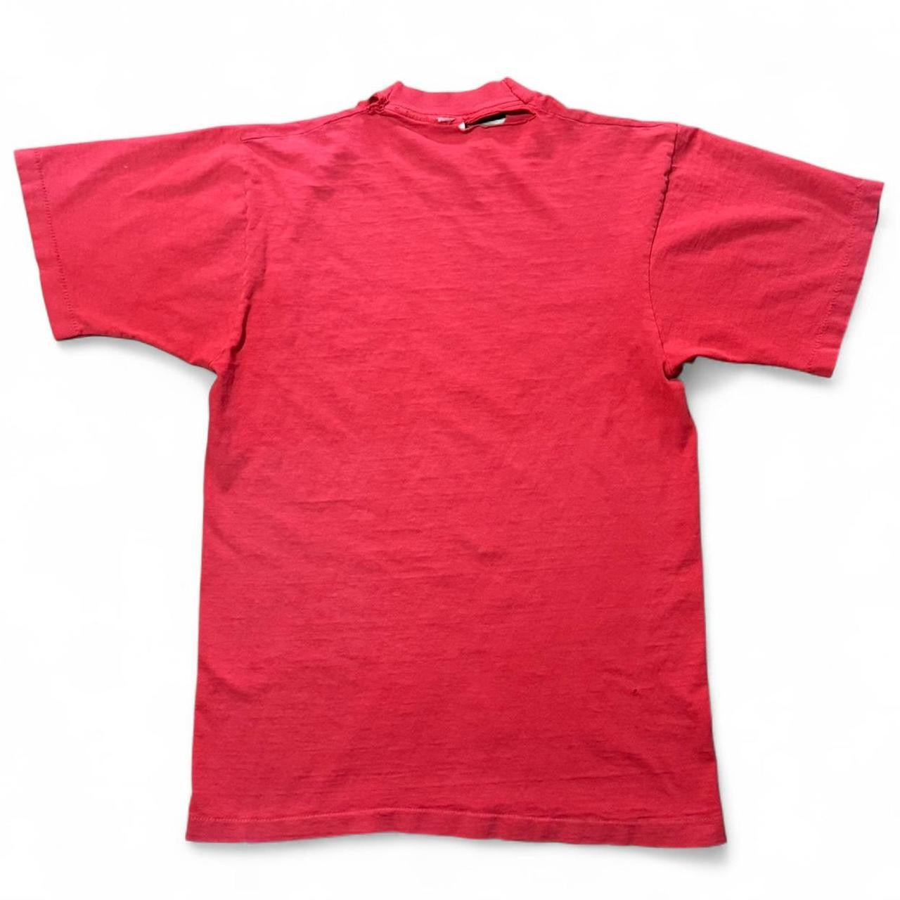80s Distressed Coca-Cola Spellout Logo Tee