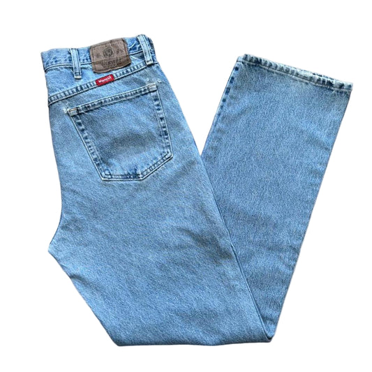 90s Light Wash Blue Wrangler Straight Leg Jeans
