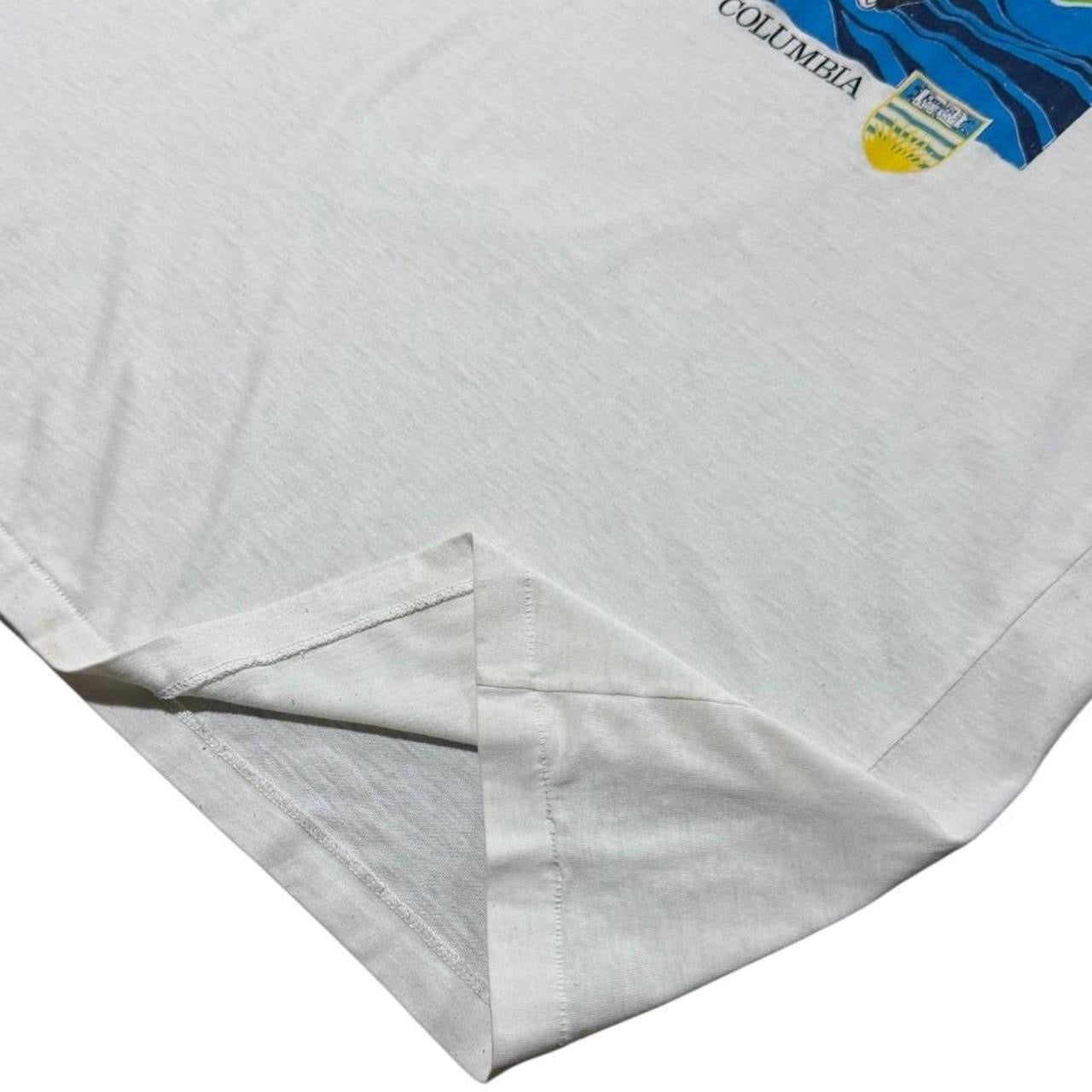 90s University British Columbia UBC Vancouver Science Fair Orca T-Shirt