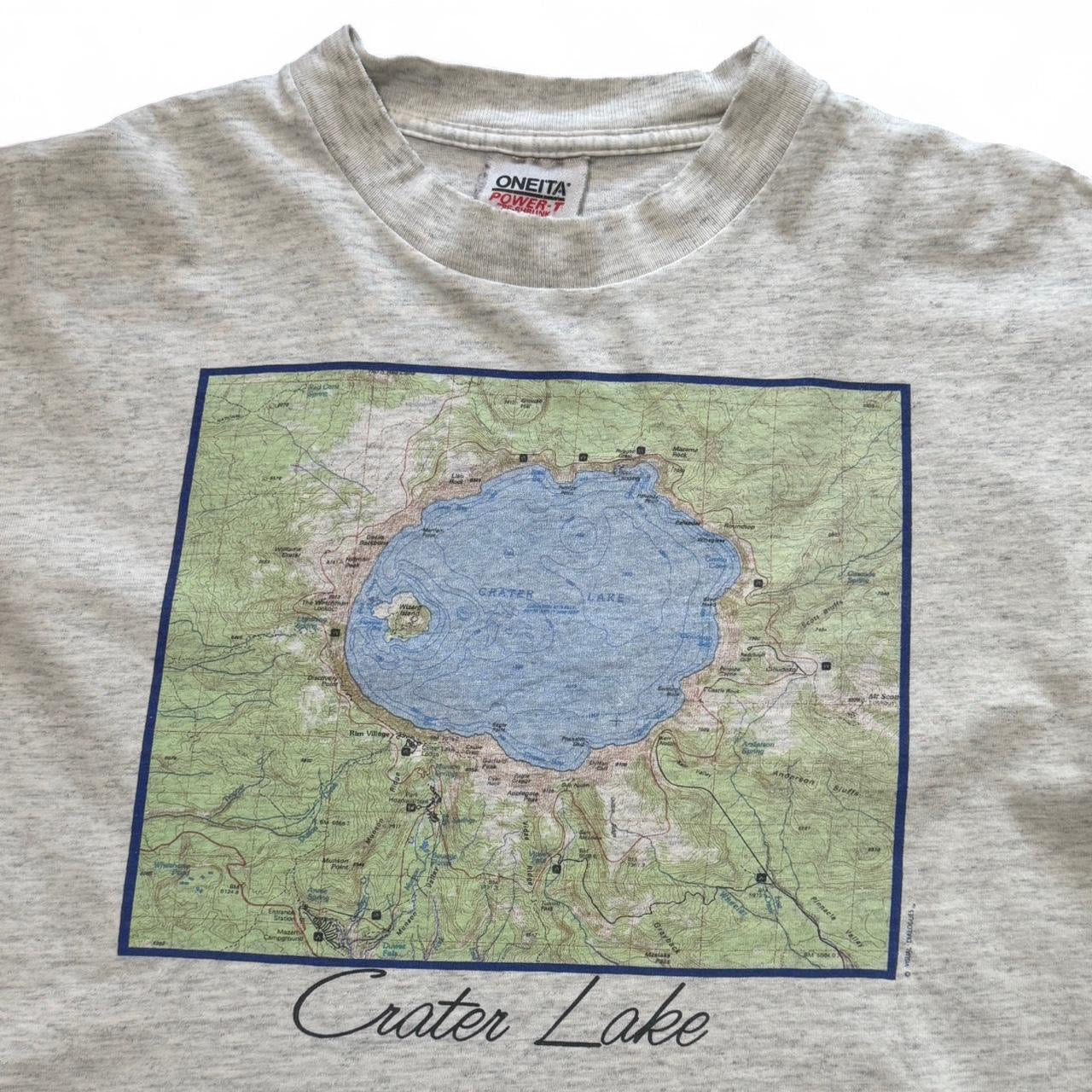 90s Crater Lake Oregon Nature Tee