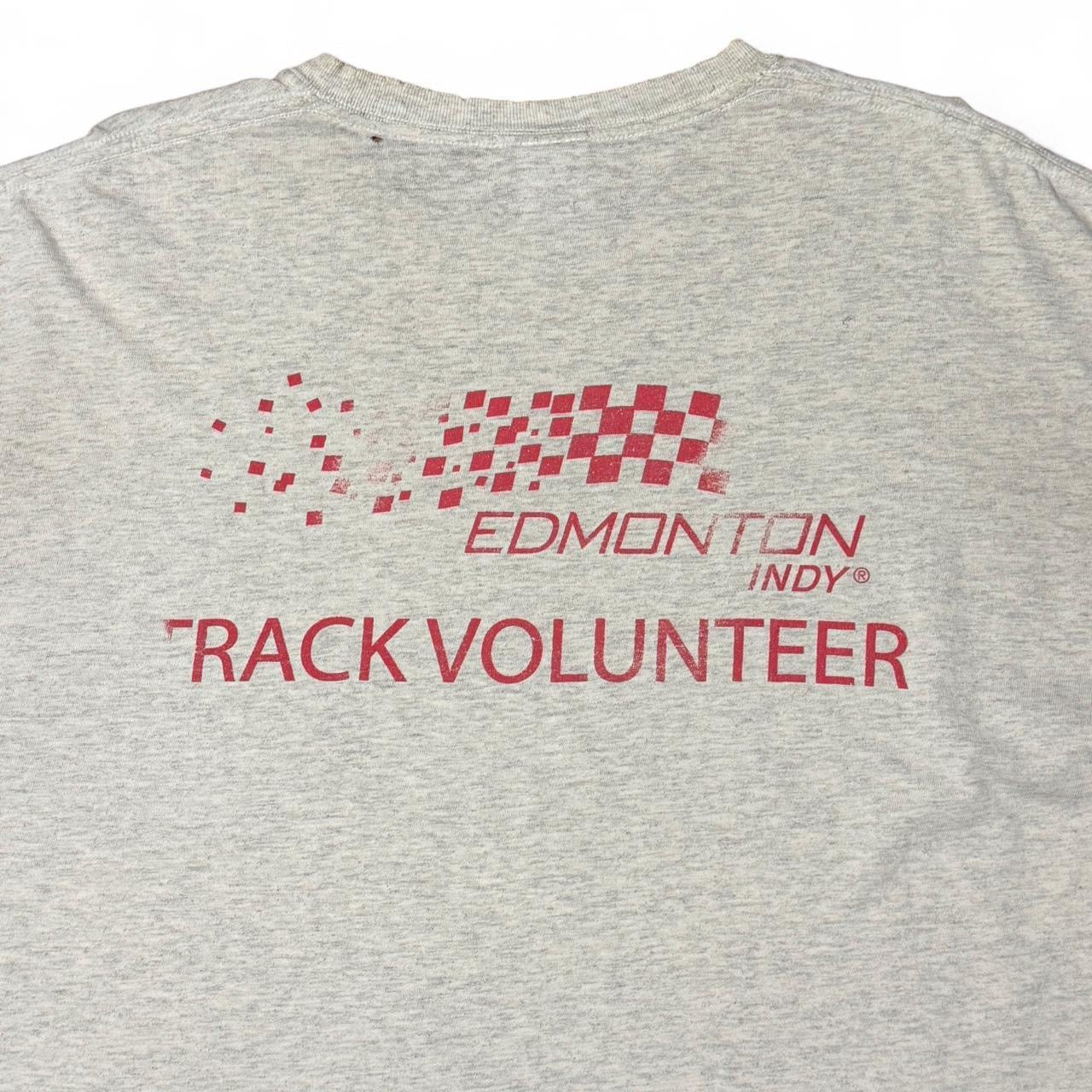 Vintage 90s Firestone Tires Edmonton Indy Races Track Volunteer T-shirt