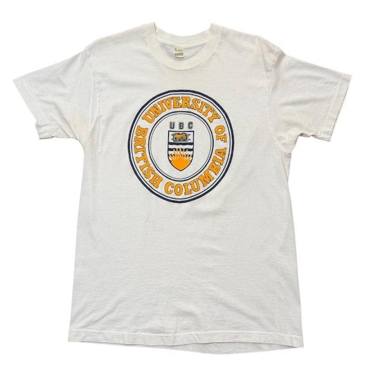 80s University of British Columbia UBC School Vancouver Graphic T-shirt