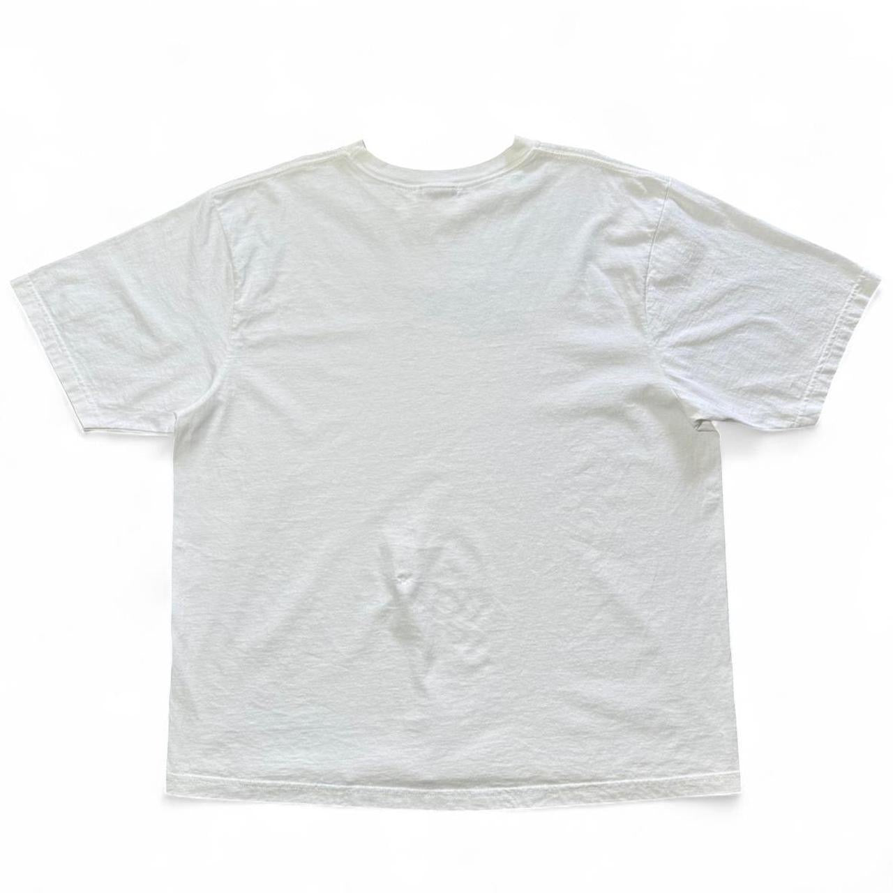 90s Puff Print Reebok Logo Spellout Graphic Sportswear Tee