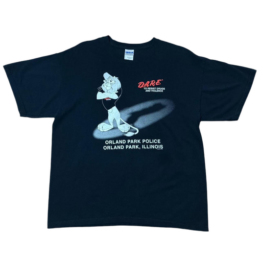 D.A.R.E Dare to Resist Drugs and Violence Illinois Police Tee