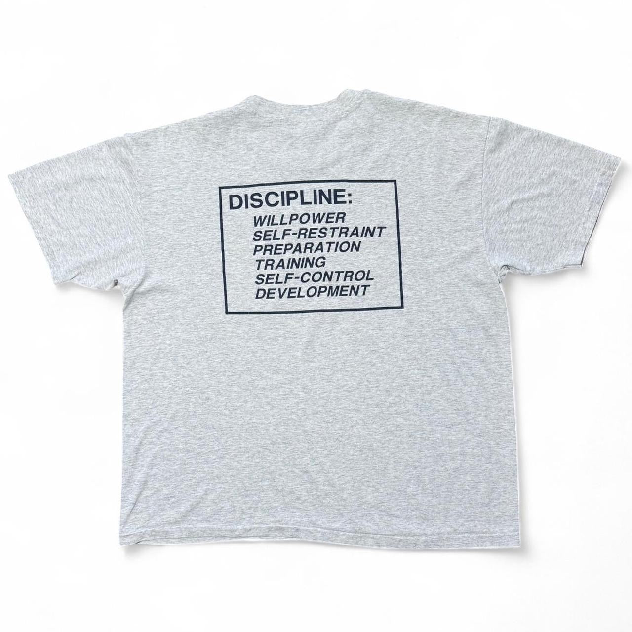 90s Triblend Neon Orange GRC Discipline Graphic Training T-shirt