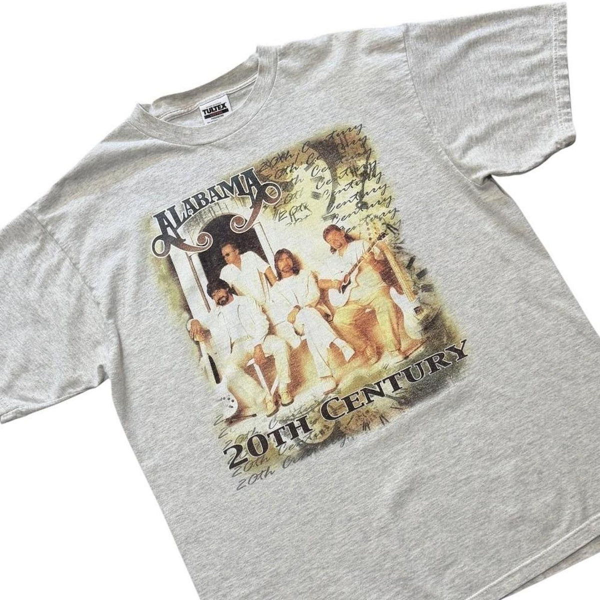 90s Alabama Country Rock Band Concert Merch 20th Century Tour T-shirt