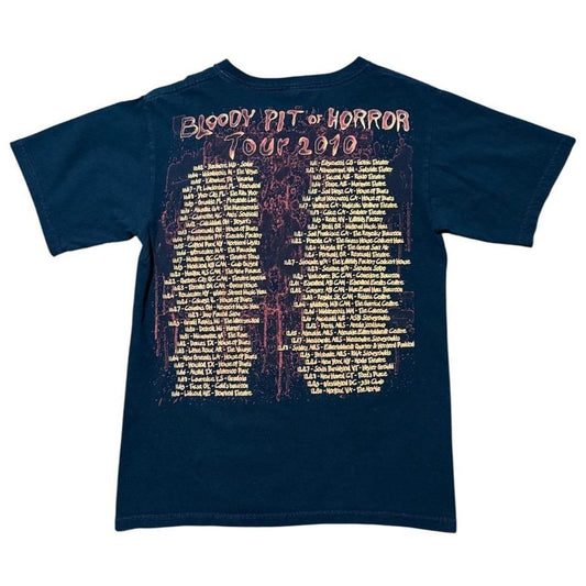 GWAR Bloody Pit of Horror Grunge Thrash Metal Punk 2010 Band Tour Merch T-shirt