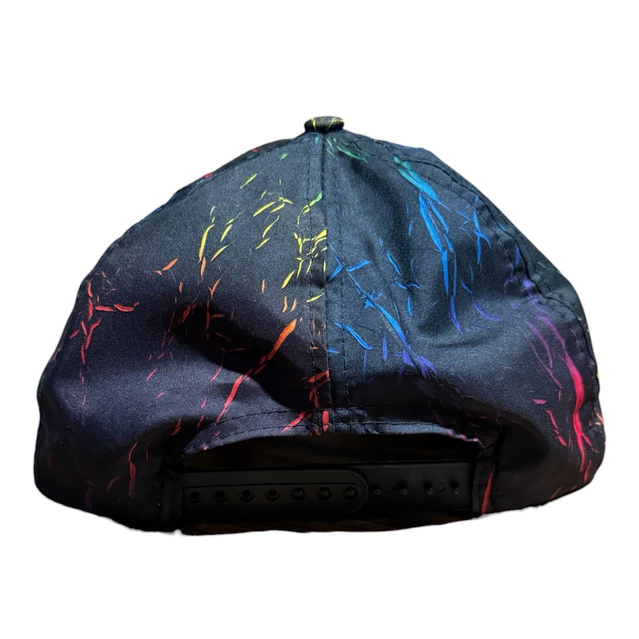 Vintage 90s Lone Star Cafe Burnaby Vancouver Paint Art Neon Snapback Hat