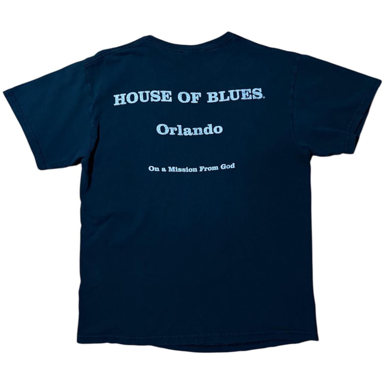 Y2K House of Blues Orlando Blues Brothers On a Mission From God T-shirt