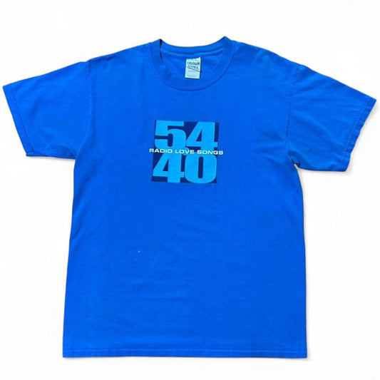 Rare 2000s 54-40 Radio Love Songs Tee