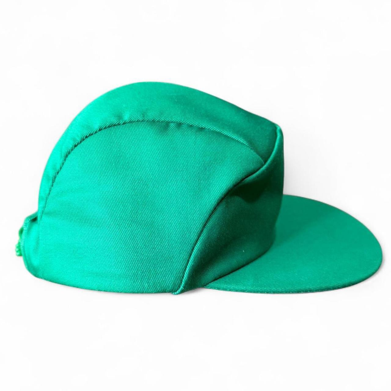 Vintage 90s Green Tristar 5 Panel Retro Skater Painter Cap Snapback Hat