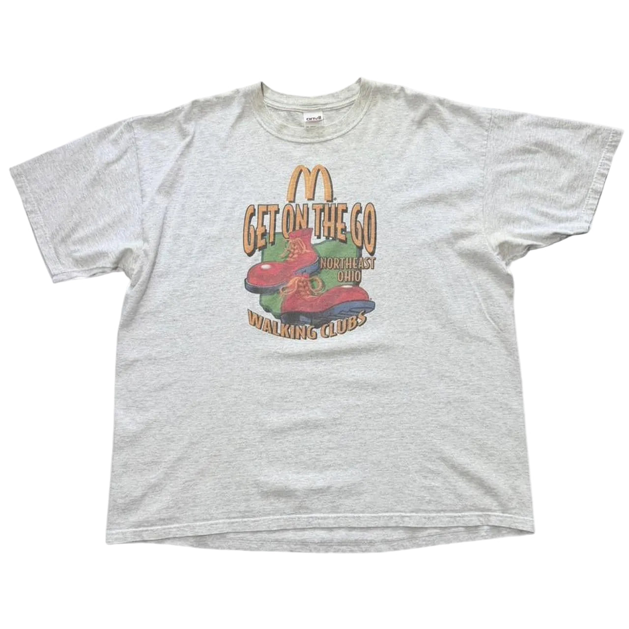 Vintage 90s McDonalds Walking Club Dasani Promo Workout T-shirt