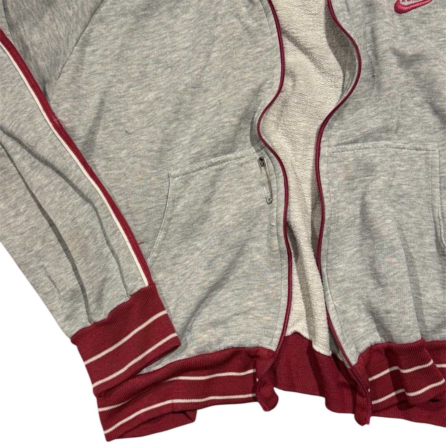 Vintage 80s Nike Zip Up Hoodie