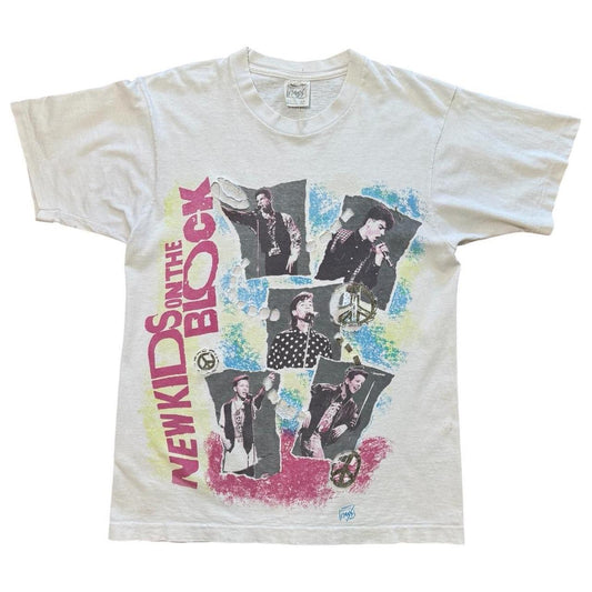 1989 New Kids On The Block Distressed Tee