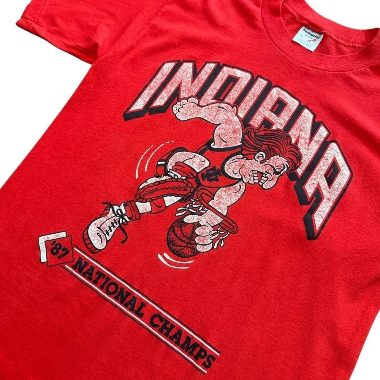 80s Indiana Hoosiers National Champions 87 NCAA Football Sports T-shirt
