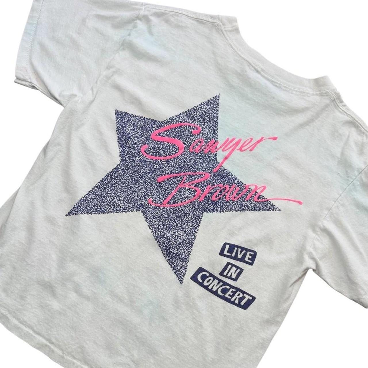 90s Sawyer Brown Live Concert 92 Country Band Tour Merch Graphic T-Shirt