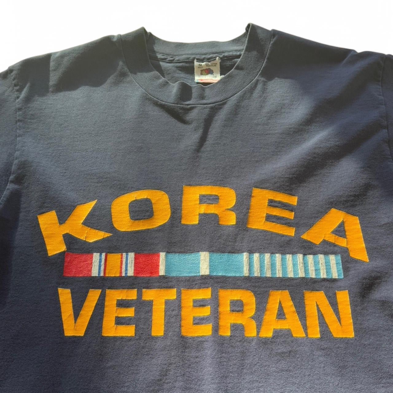 Vintage 80s Korean War Veteran T-Shirt