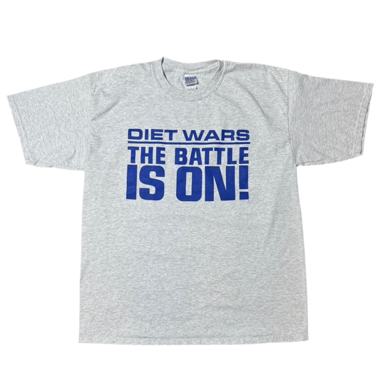 2005 Grey Diet Wars The Battle Is On Pepsi Pop Cola Promo Tee