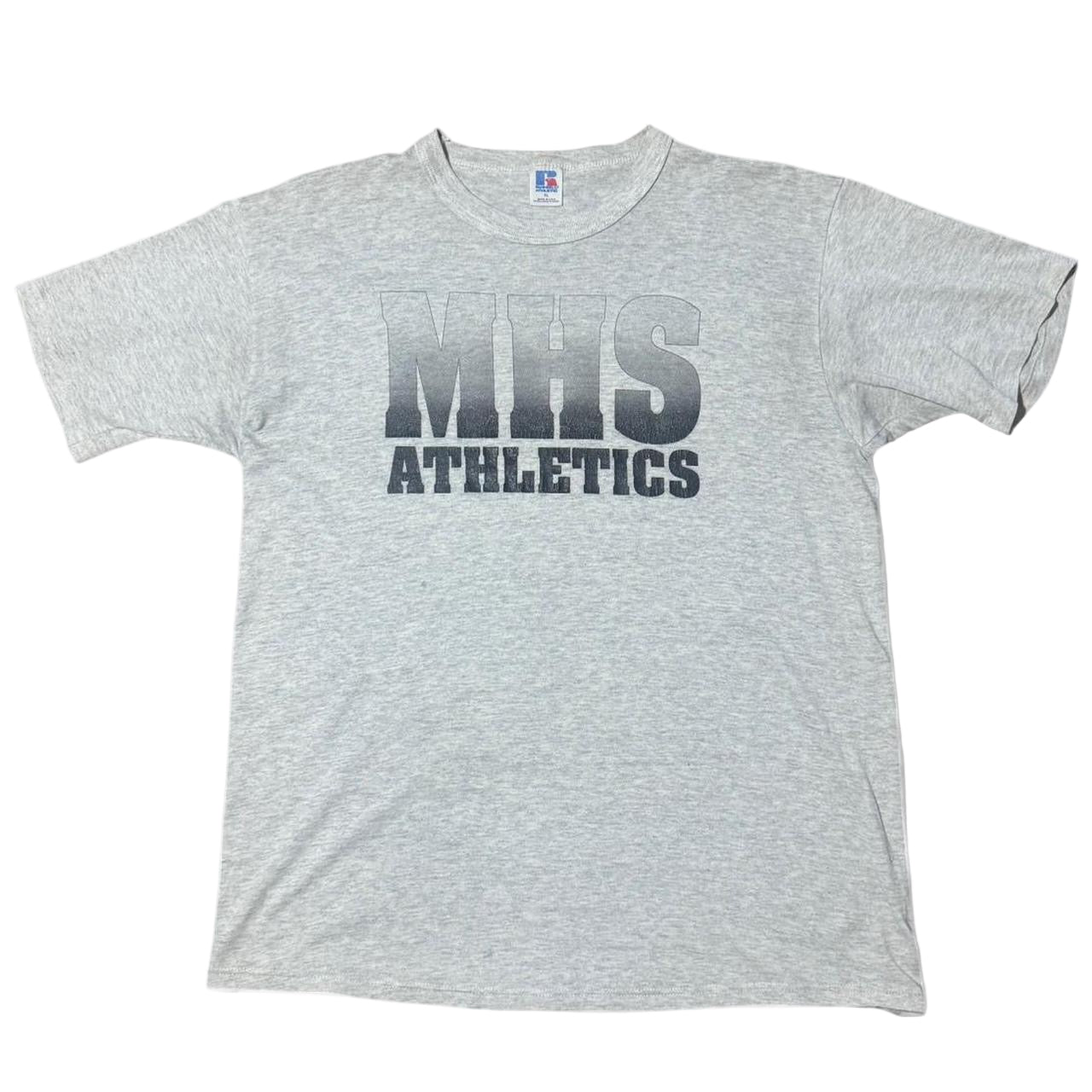 80s Triblend Heather Grey MHS Athletics Graphic Sportswear Tee