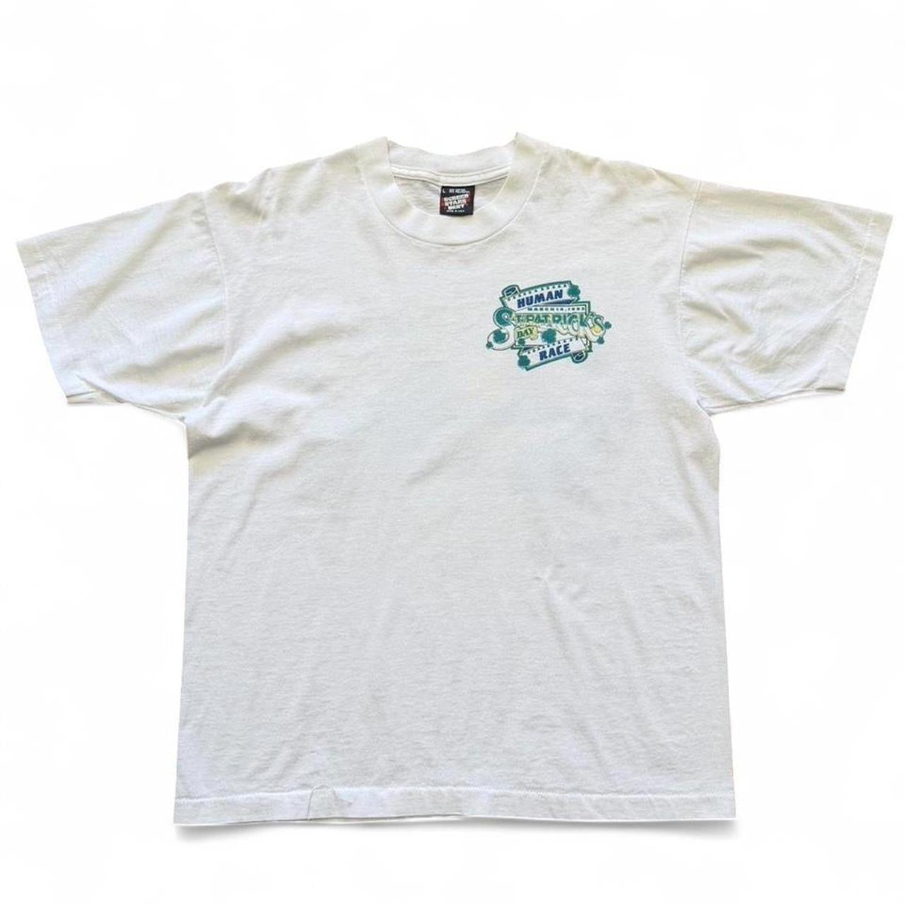 Vintage 90s Irish St. Patrick’s Day Minnesota Running Race Marathon T-shirt