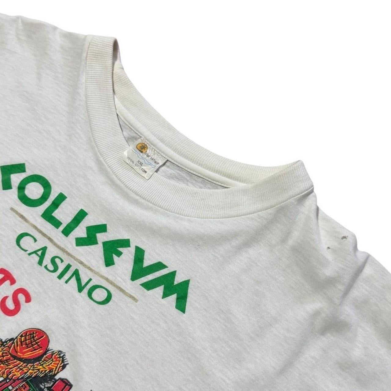 80s Coliseum Casino St Maarten Hot Slots Art Gambling Graphic T-shirt