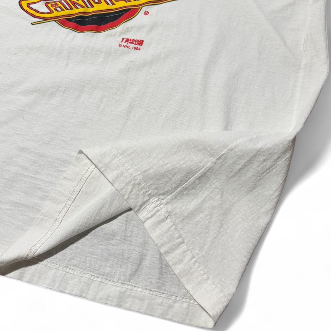 1991 Vancouver Canucks NHL Hockey Classic Logo Tee