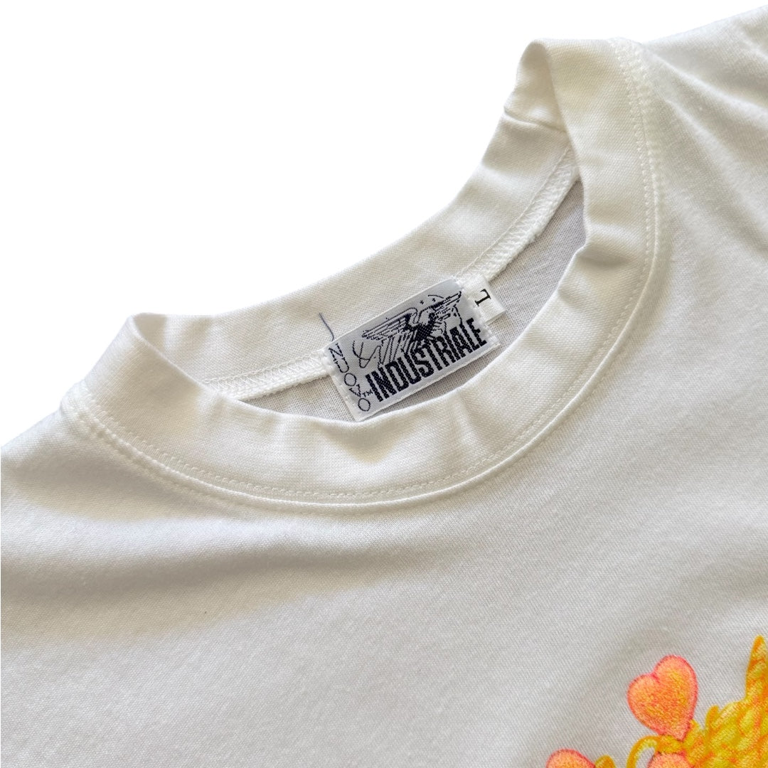 90s Puff Print Mickey & Minnie Tee