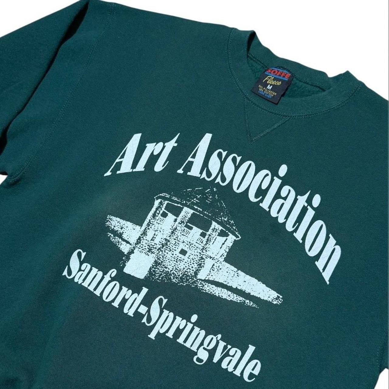 90s Art Association Sanford Springvale USA Architecture Graphic Sweater