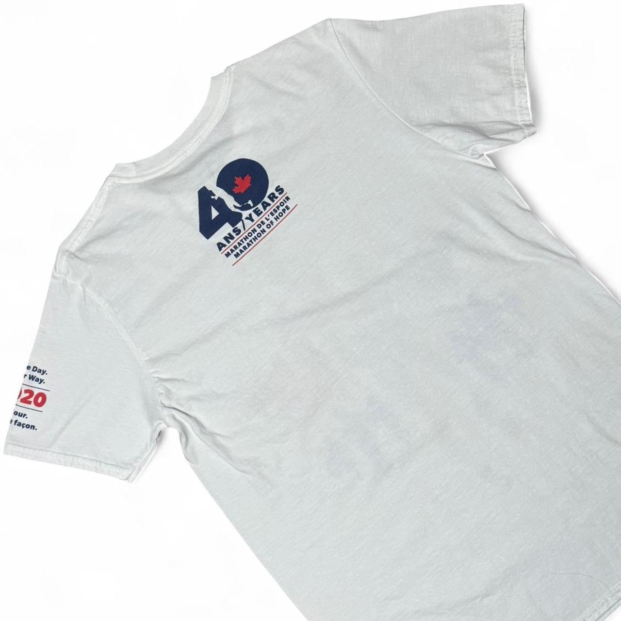 2020 Modern Terry Fox Marathon Running Anniversary Memorial Souvenir T-shirt