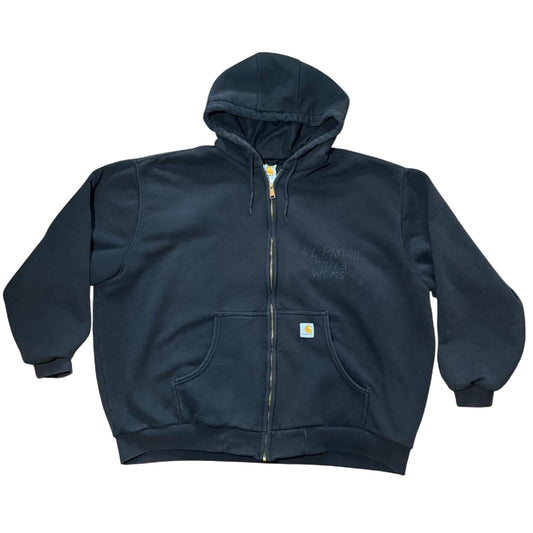 Vintage Carhartt J140 Active Military Issue Sweater Zip Up Jacket