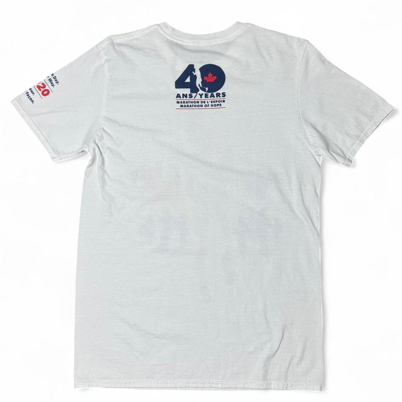 2020 Modern Terry Fox Marathon Running Anniversary Memorial Souvenir T-shirt