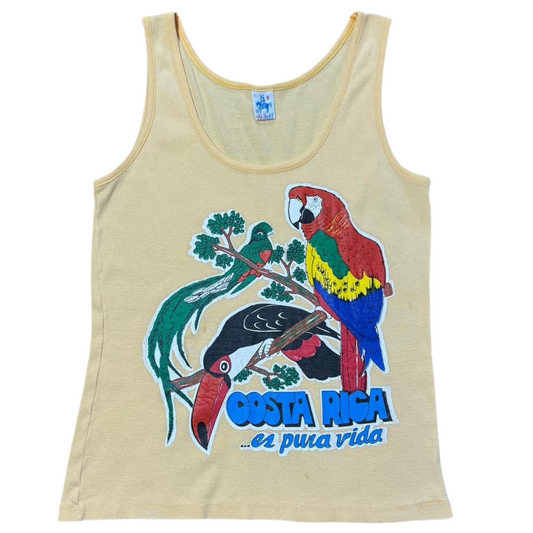 80s Costa Rica Parrots Baby Tank